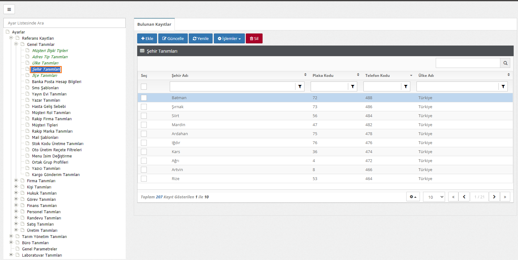 Genel Tanım Ayarları Nasıl Yapılır